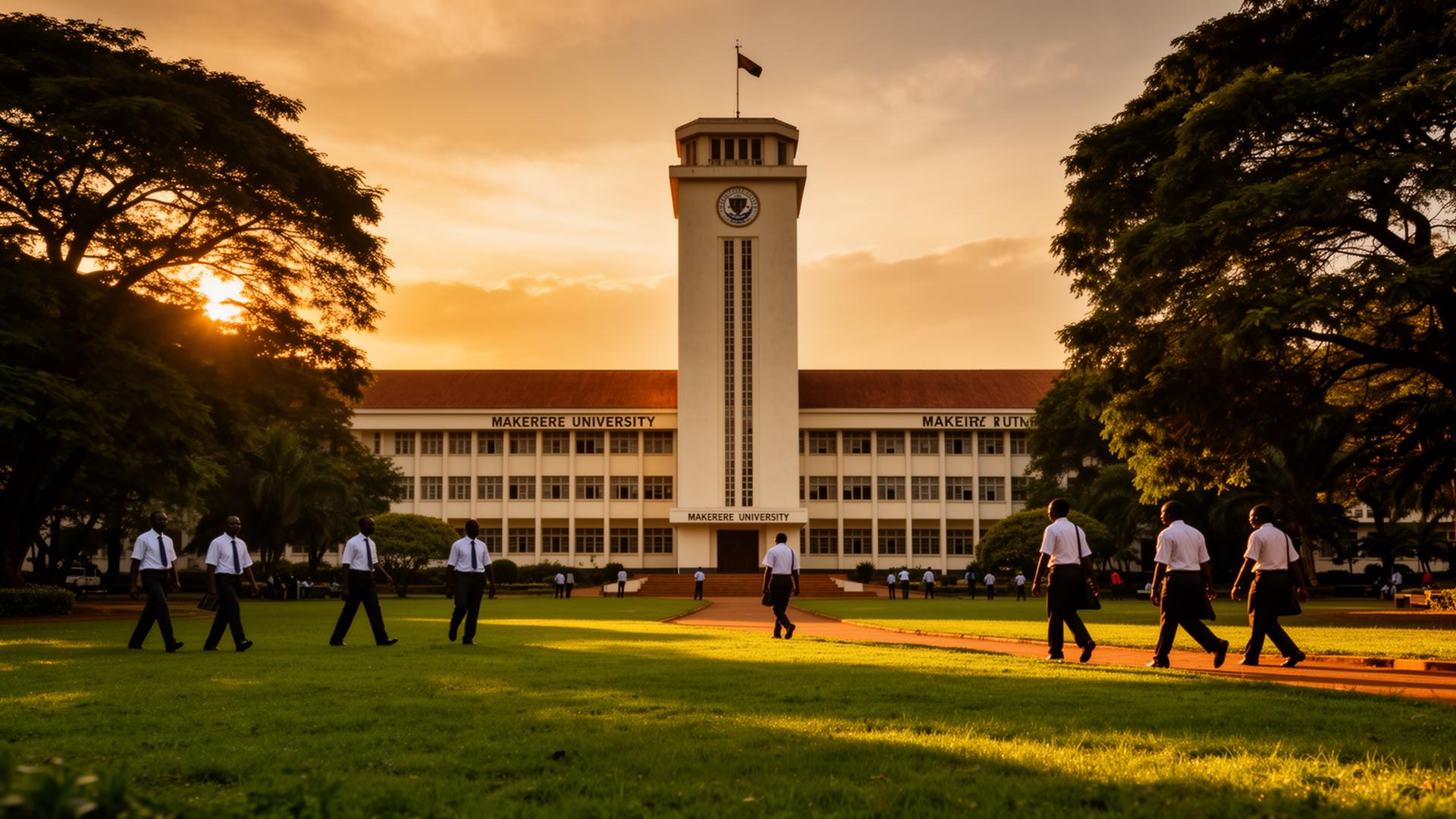 Chuo Kikuu cha Makerere wakati wa machweo